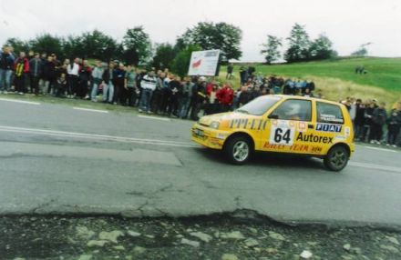 Jacek Sikora i Marek Kaczmarek - Fiat Cinquecento Sporting.